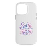 Carcasa para iPhone 14 Pro MAX Salty Siren Mermaid Lover Beach Coastal Ocean Cute Mermaid