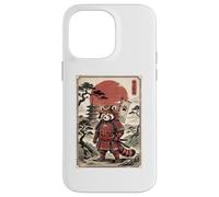 Carcasa para iPhone 14 Pro MAX Samurai Red Panda Japanese Vintage Funny Gifts Graphic Art