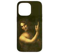 Carcasa para iPhone 14 Pro MAX San Juan Bautista Pintura por Leonardo da Vinci 1513
