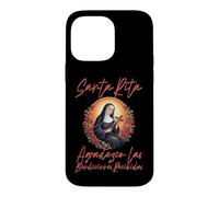 Carcasa para iPhone 14 Pro MAX Santa Rita de Cascia agradezco Las bendiciones recibidas