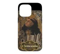 Carcasa para iPhone 14 Pro MAX Santo Tomás de Aquino Filosofía Teología Católica San