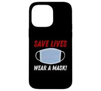 Carcasa para iPhone 14 Pro MAX Save Lives Wear a Mask