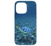 Carcasa para iPhone 14 Pro MAX Sea Decor Ocean Life Turtle Creatures Beach