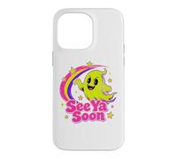 Carcasa para iPhone 14 Pro MAX See Ya Soon Moon Cute Spooky Halloween Stars Kawaii
