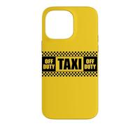 Carcasa para iPhone 14 Pro MAX Señal de Taxi de Taxi Amarillo para Disfraz de Taxi