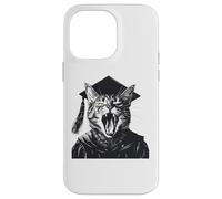Carcasa para iPhone 14 Pro MAX Seniors Graduation Cat Funny Cat