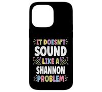 Carcasa para iPhone 14 Pro MAX Shannon Personalized Women's Gift Custom Shannon