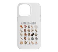 Carcasa para iPhone 14 Pro MAX Shell Collector Conchas Marinas comunes del Mundo Arte Vintage