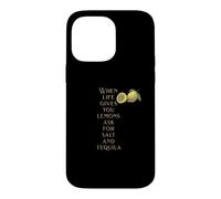 Carcasa para iPhone 14 Pro MAX si la Vida te da Limones Pregunta por Sal y Tequila