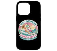 Carcasa para iPhone 14 Pro MAX Si Yo Windsurf como Una Chica Quiero Algunas Lecciones Chiste Windsurfista