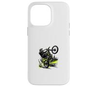 Carcasa para iPhone 14 Pro MAX Silent Speed Wheelie Rider Urban Bike Gráfico