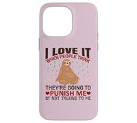 Carcasa para iPhone 14 Pro MAX Sloth Shirt I Love It When People Think Sloths Lover Regalo