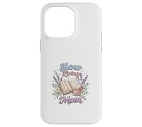 Carcasa para iPhone 14 Pro MAX Slow Living Mamá Cozy Cottagecore Lectura Estética