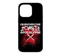 Carcasa para iPhone 14 Pro MAX Sobreviví al Apocalipsis Zombie