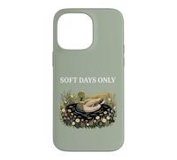 Carcasa para iPhone 14 Pro MAX Soft Days Only Cute Duck Pond Cozy Nature Cottagecore Calma