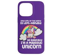 Carcasa para iPhone 14 Pro MAX Solo el 10% del Mundo es un Unicornio zurdo