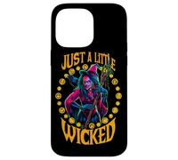 Carcasa para iPhone 14 Pro MAX Solo un pequeño Truco o Regalo Divertido para Brujas de Halloween