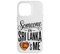 Carcasa para iPhone 14 Pro MAX Someone In Sri Lanka Loves Me Heart Flag