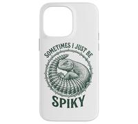 Carcasa para iPhone 14 Pro MAX Sometimes I Just Be Spiky Funny Grumpy Uromastyx Lagarto