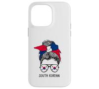 Carcasa para iPhone 14 Pro MAX South Korean Girl South Korean Heritage South Korea Flag