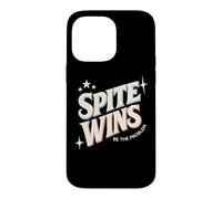 Carcasa para iPhone 14 Pro MAX Spite Wins Be The Problem Funny Sarcastic Retro Cita Humor