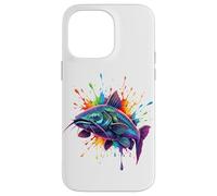 Carcasa para iPhone 14 Pro MAX Splash Art Bagre Pescado