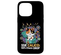 Carcasa para iPhone 14 Pro MAX SSR Calico Cat 100% Chaos Drop Gacha Gaming Loot Box