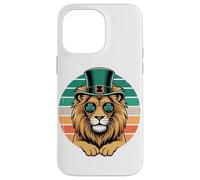 Carcasa para iPhone 14 Pro MAX St. Patrick's Day Irish Lion Shamrock Pride