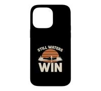 Carcasa para iPhone 14 Pro MAX Still Waters Ganar Pesca Lago Pesca Al Aire Libre Pescador