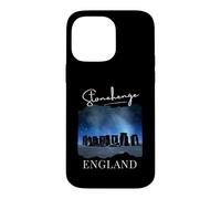 Carcasa para iPhone 14 Pro MAX Stonehenge by Night Tourist Travel Souvenir Gran Bretaña Reino Unido