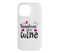 Carcasa para iPhone 14 Pro MAX Sunshine & Wine Book Club Merch,Read Between The Wines Women