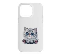 Carcasa para iPhone 14 Pro MAX Super Lindo Gato bebé Amo a mi Gato