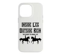 Carcasa para iPhone 14 Pro MAX Susurrador de Caballos Desde Dentro de la Pierna hasta Fuera