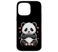 Carcasa para iPhone 14 Pro MAX Sweet Panda con Corazones Kawaii Bear Love Design