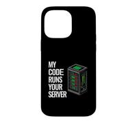 Carcasa para iPhone 14 Pro MAX SysAdmin Programmer My Code Runs Your Server