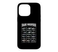 Carcasa para iPhone 14 Pro MAX Tabla de identificación de Especies de Tiburones susurradores de Tiburones