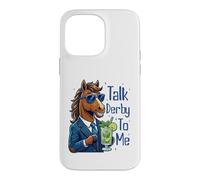 Carcasa para iPhone 14 Pro MAX Talk Derby To Me Funny Cool Racing Horse Men Women