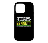 Carcasa para iPhone 14 Pro MAX Team Bennett Lifetime Member Surname Last Name Tree Reunion