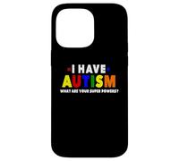 Carcasa para iPhone 14 Pro MAX Tengo Autismo ¿Cuáles Son Tus superpoderes Conciencia sobre el Autismo