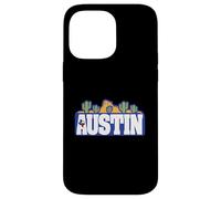 Carcasa para iPhone 14 Pro MAX Texas Desert Landscape Austin Travel Retro Minimalista