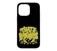 Carcasa para iPhone 14 Pro MAX That’s Bananas Retro Yellow Fruit Summer Characters
