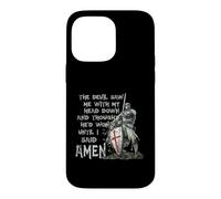 Carcasa para iPhone 14 Pro MAX The Devil Saw Me with My Head Down Thought He'd Won Knights