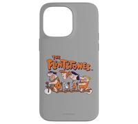 Carcasa para iPhone 14 Pro MAX The Flintstones Fred Wilma Betty Barney on Bike