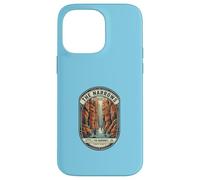 Carcasa para iPhone 14 Pro MAX The Narrows Zion National Park Stream Senderismo Insignia