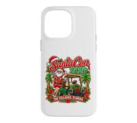 Carcasa para iPhone 14 Pro MAX The Villages Florida SantaCon 2026 Carrito de Golf de Navidad