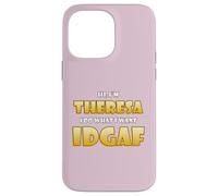 Carcasa para iPhone 14 Pro MAX Theresa Joke Idgaf Meme Cute Halloween Costume For Theresas