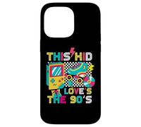 Carcasa para iPhone 14 Pro MAX This Kid Loves The 90's Party, Outfit 1990s Costume 90's Love