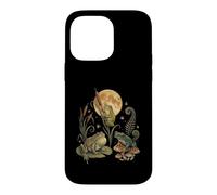 Carcasa para iPhone 14 Pro MAX Three Frogs Moon Vintage Amphibian Cottagecore Art