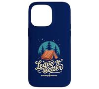 Carcasa para iPhone 14 Pro MAX Tienda de campaña y Estrellas Leave It Better Scouting America