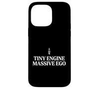 Carcasa para iPhone 14 Pro MAX Tiny Engine Massive Ego Entusiasta de los Coches compactos